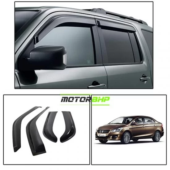 Ciaz chrome door visor discount